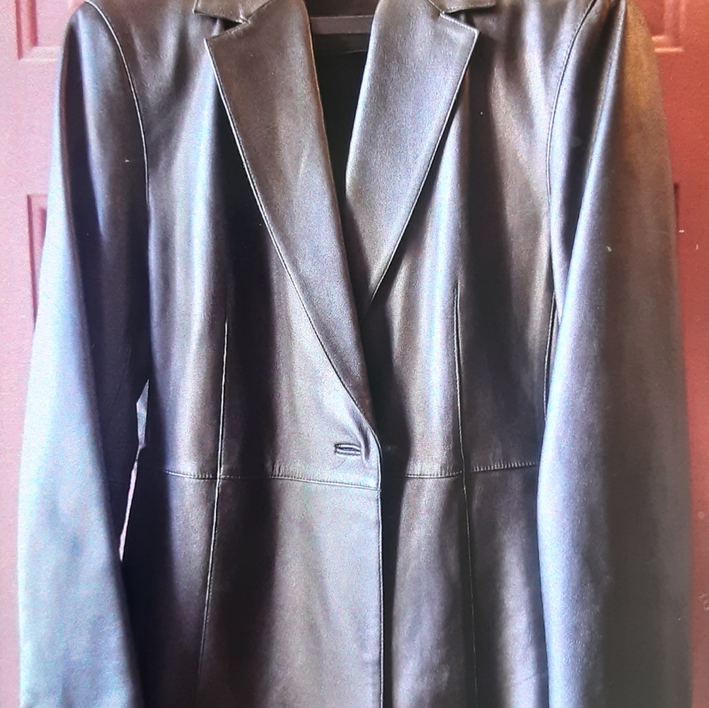 Ladies leather jacket